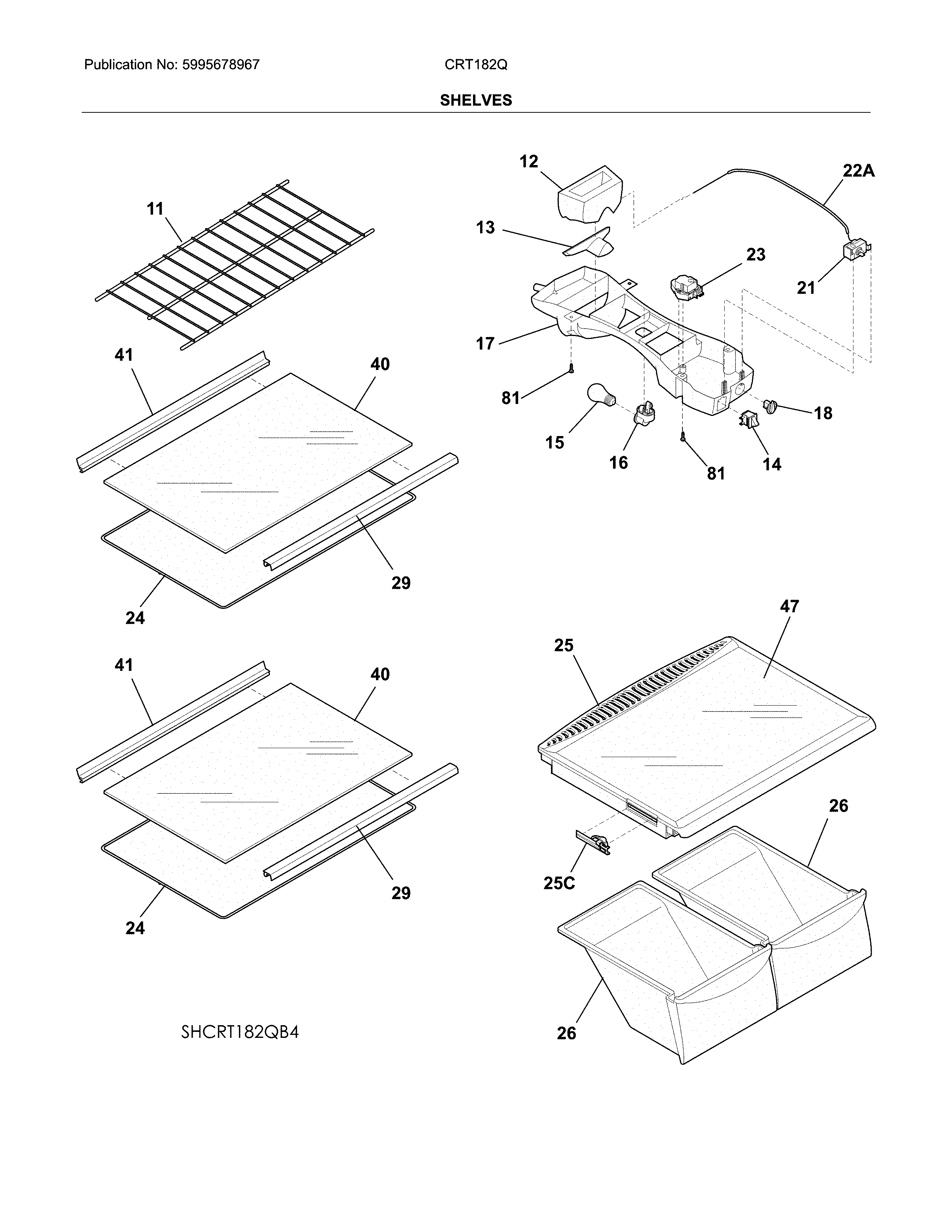 Shelves