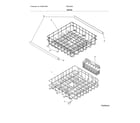 Frigidaire FBD2400KW10B racks diagram