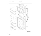 Frigidaire FFHT1814LWB doors diagram