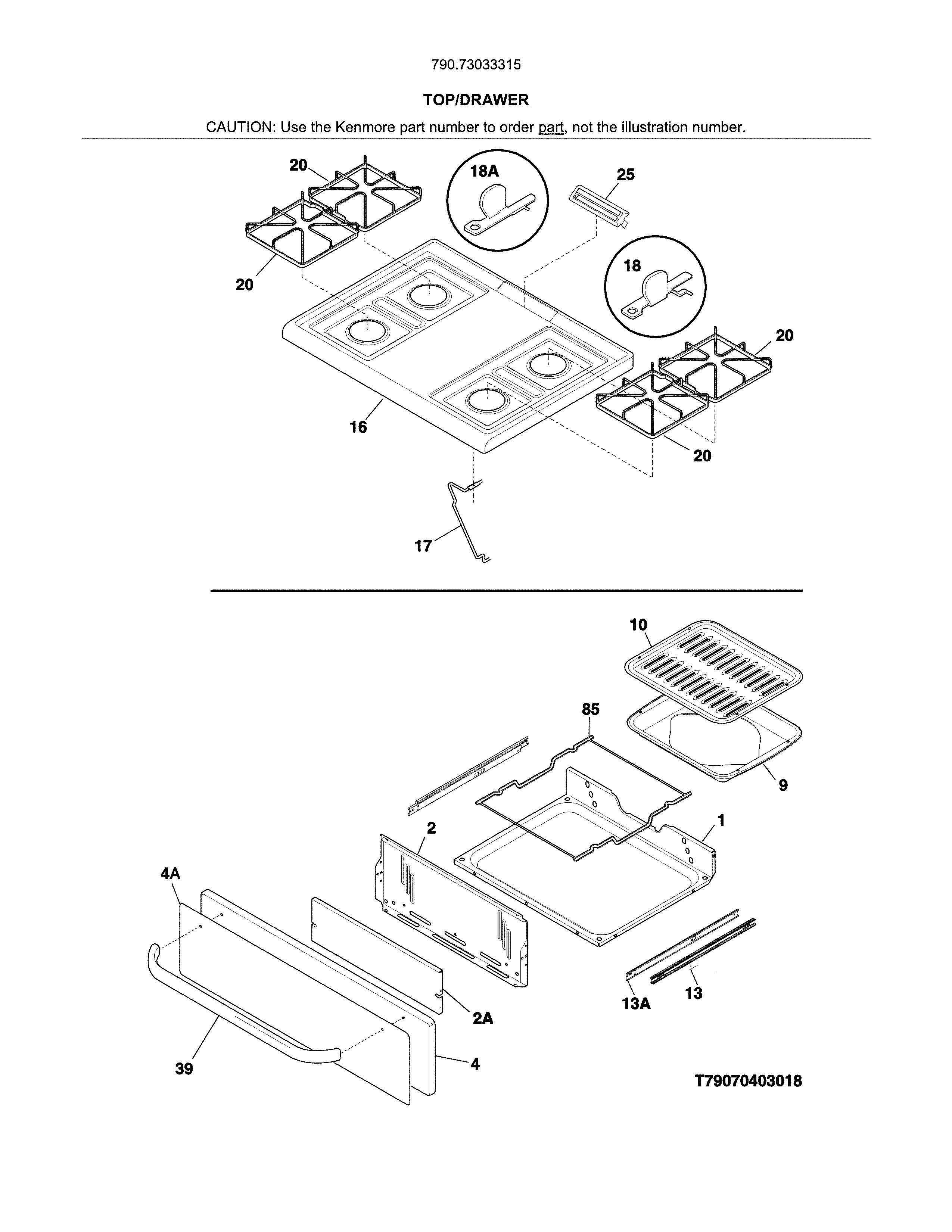 Top/drawer