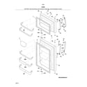 Kenmore 25360642610 doors diagram