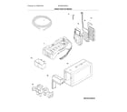 Electrolux EW23BC85KSDA fresh food ice maker diagram