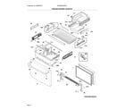 Electrolux EW23BC85KSFA freezer drawer, baskets diagram