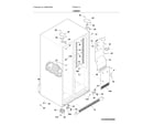 Frigidaire FFHS2311LBQA cabinet diagram