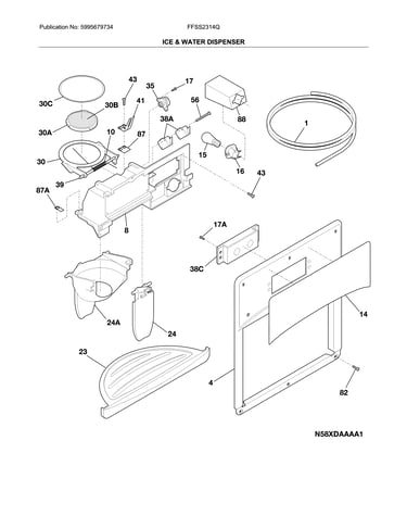 Ice & water dispenser
