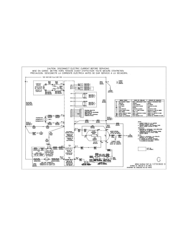Wiring diagram dryer