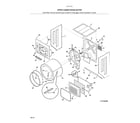 Kenmore 41771723511 upper cabinet/drum heater diagram