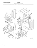 Upper cabinet/drum heater