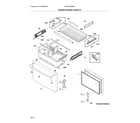 Electrolux EI23BC35KSBA freezer drawer, baskets diagram