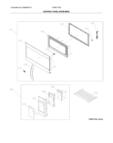 Control panel,door,miscellaneous