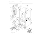 Frigidaire FFHN2740PP6A cabinet diagram