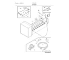 Frigidaire FFHN2740PP6A ice maker diagram