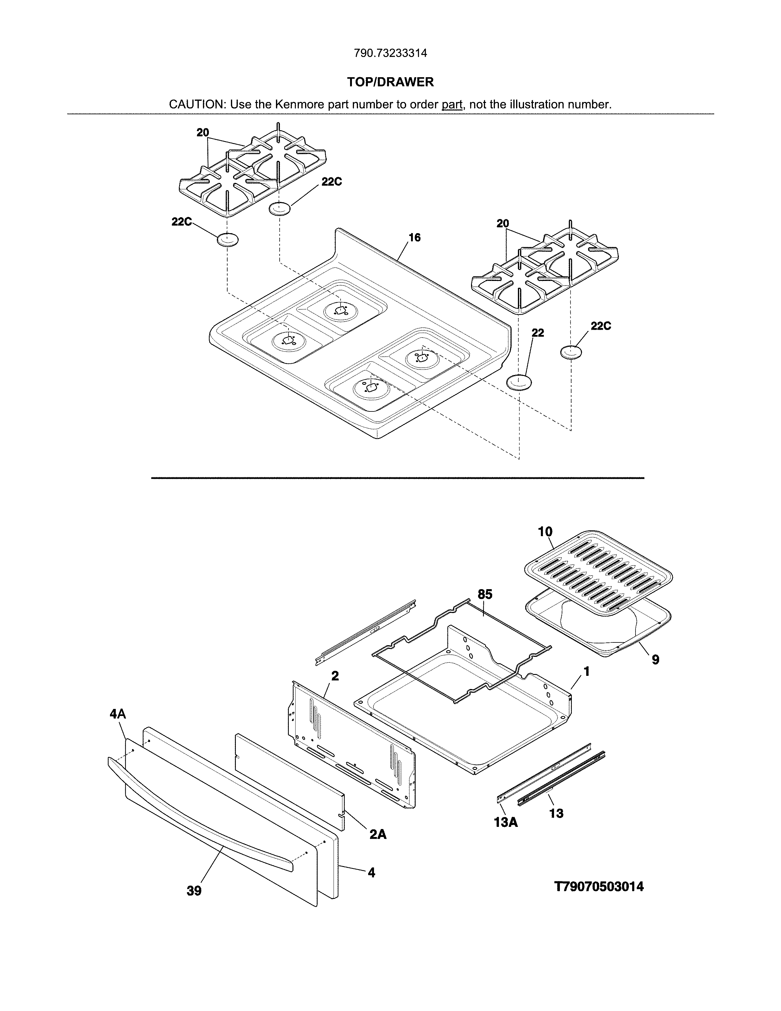 Top/drawer