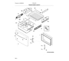 Frigidaire FFHN2740PEAA freezer drawer, baskets diagram