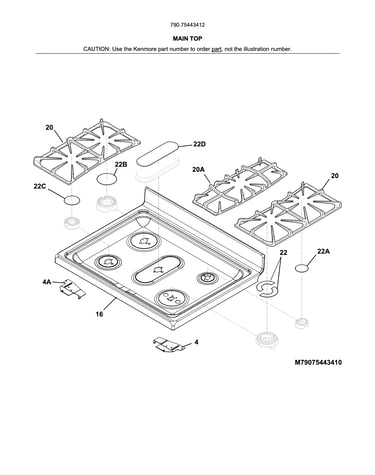 Main top