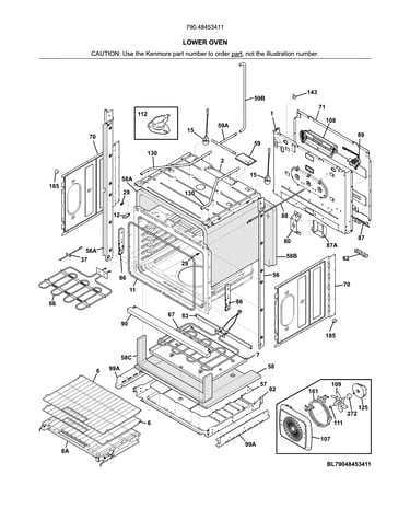 Lower oven