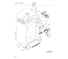 Frigidaire FFTR2021QW5 cabinet diagram