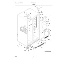Frigidaire FFHS2311LBRA cabinet diagram