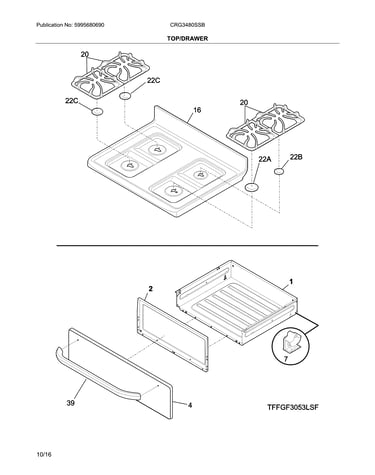 Top/drawer