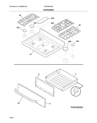 Top/drawer