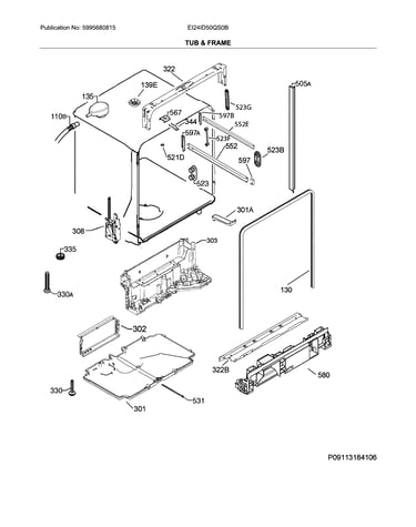 Tub & frame