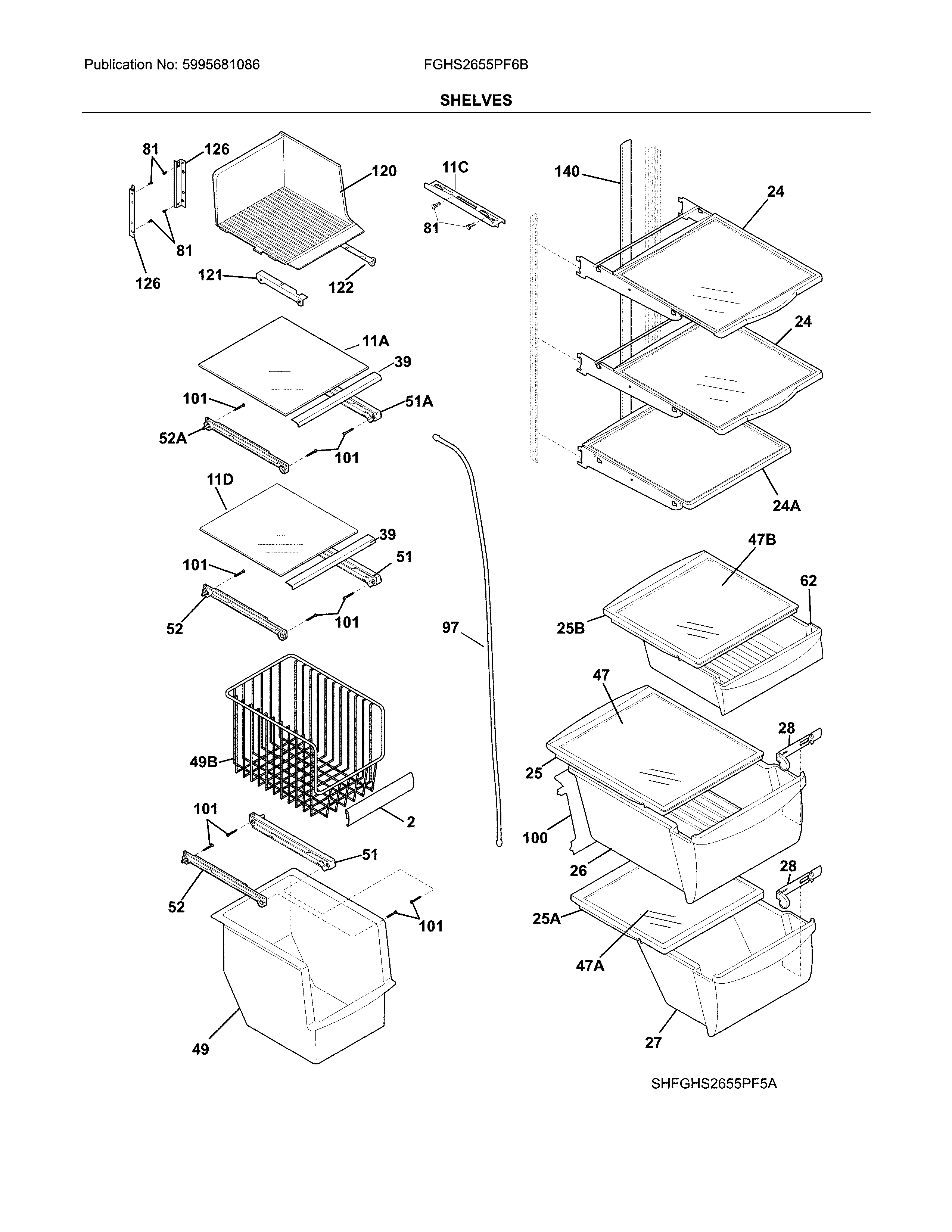 Shelves