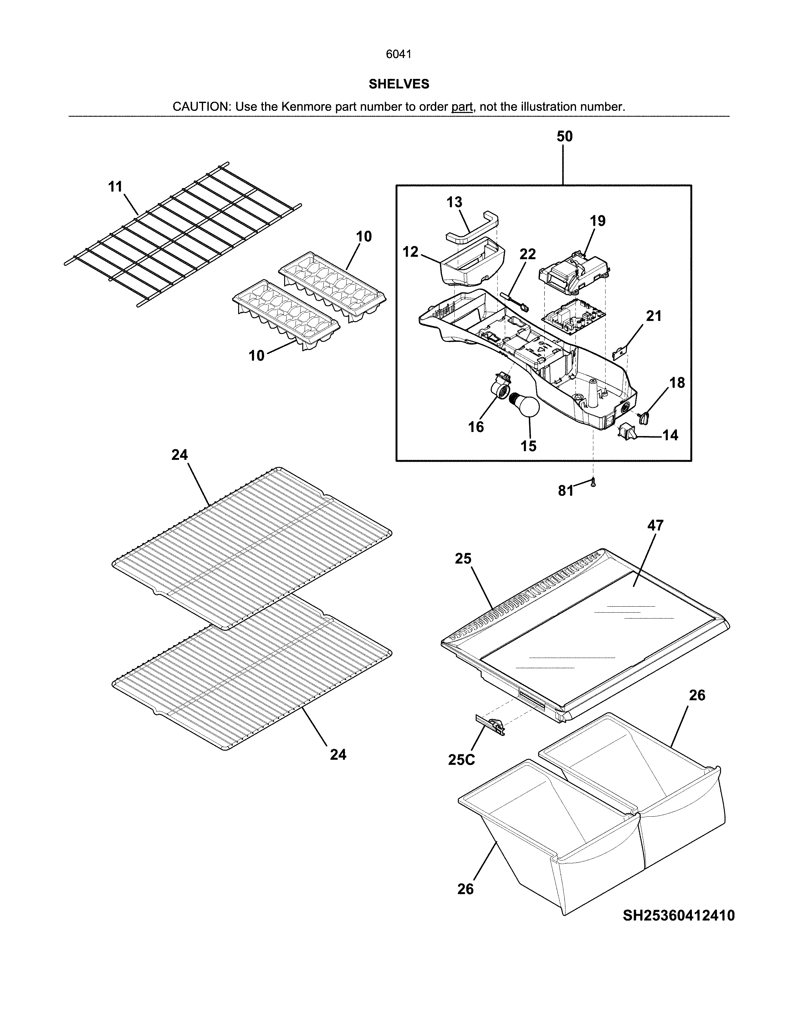 Shelves