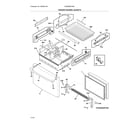 Electrolux EW28BS87SS0 freezer drawer, baskets diagram