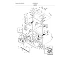 Electrolux EW28BS87SS0 cabinet diagram