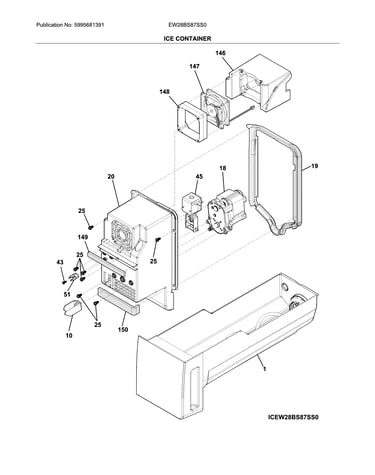 Ice container