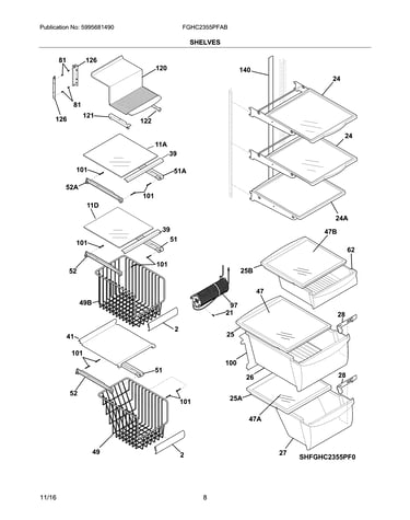Shelves
