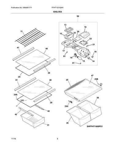 Shelves