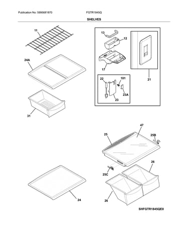 Shelves