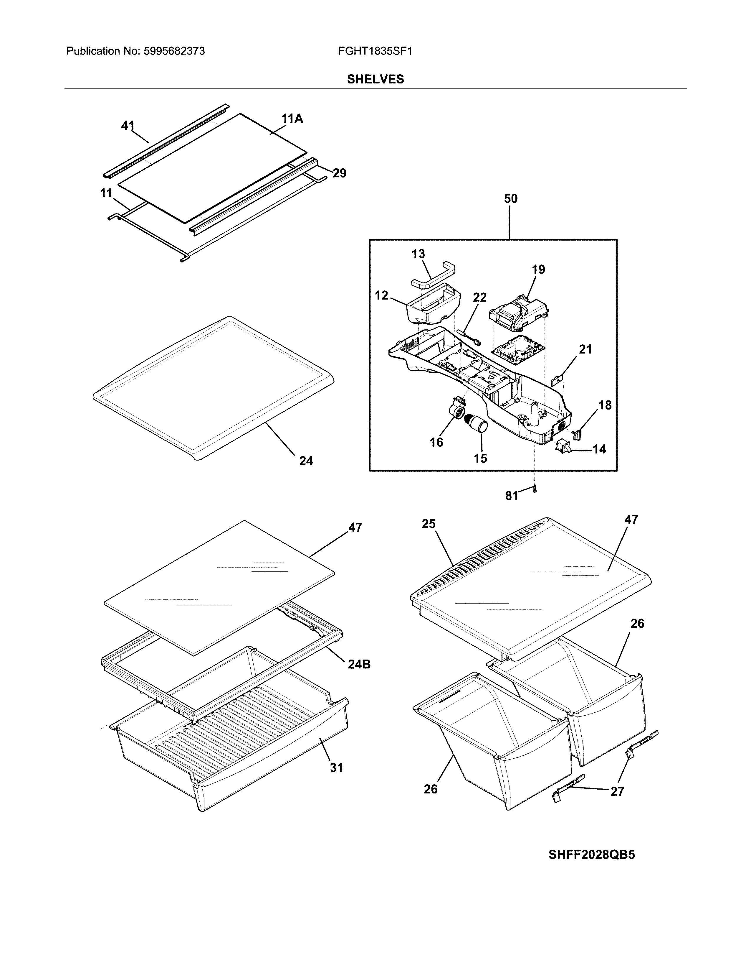 Shelves
