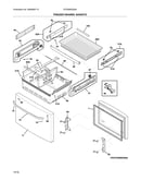 Freezer drawer, baskets
