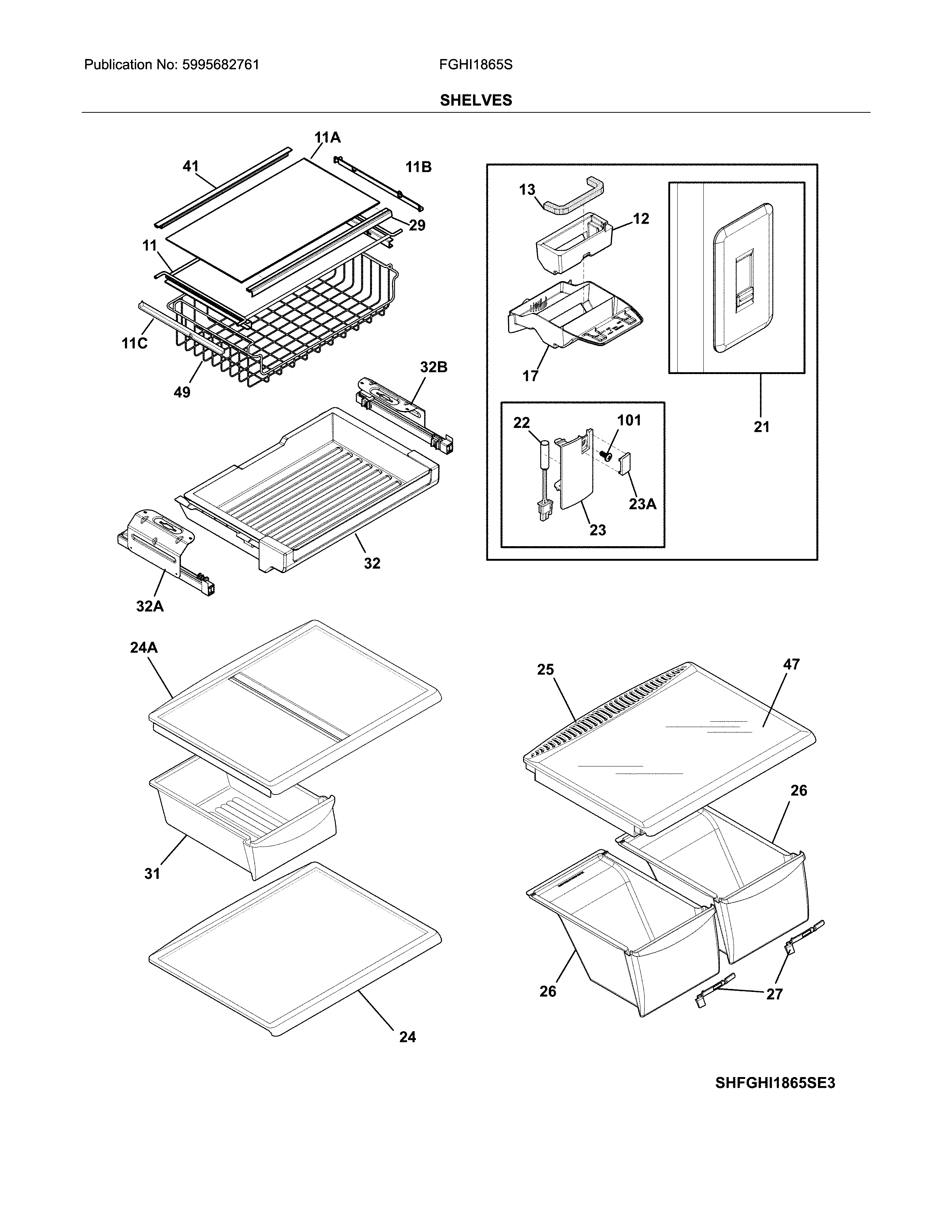 Shelves