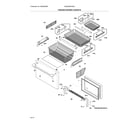 Electrolux E23BC68JPSDA freezer drawer, baskets diagram