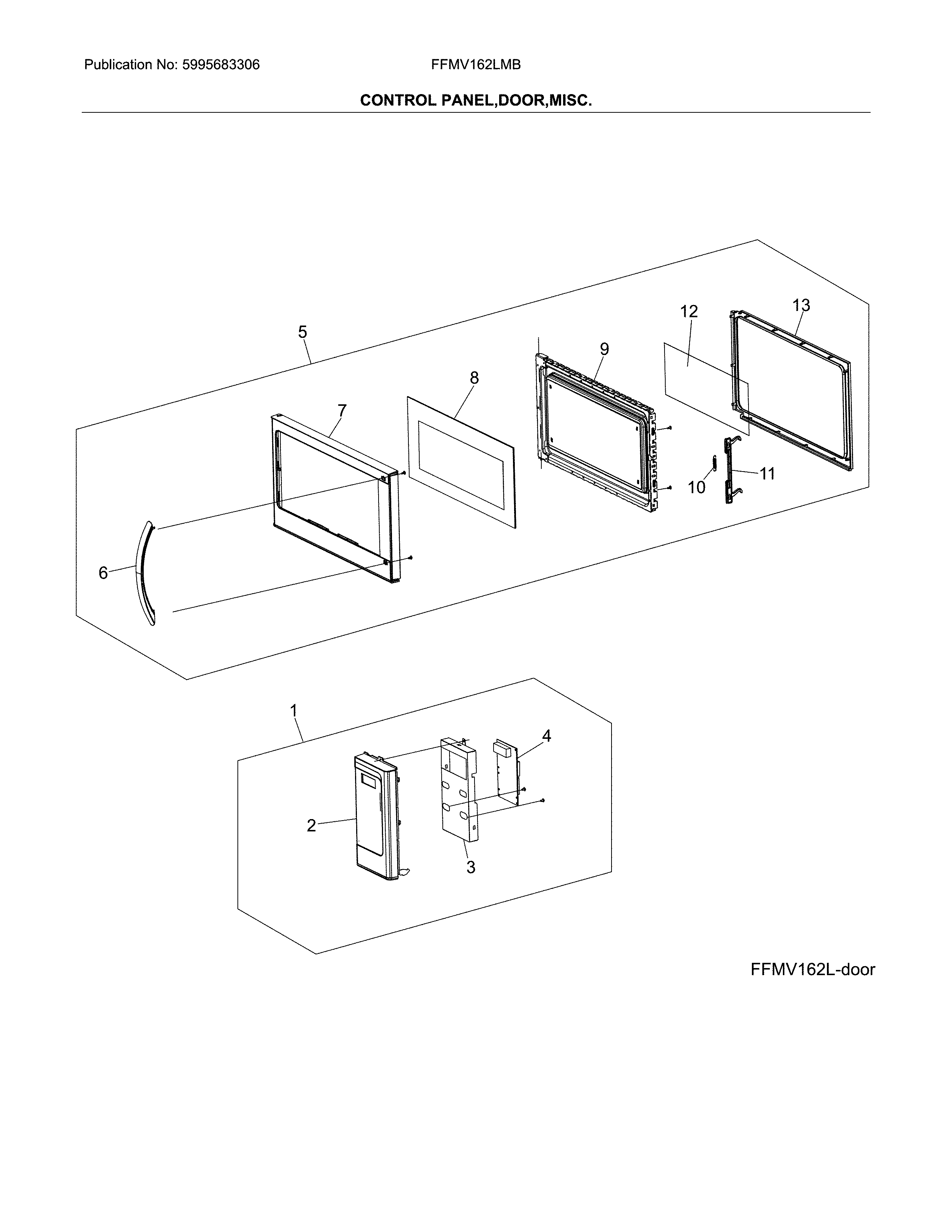 Control panel,door,miscellaneous