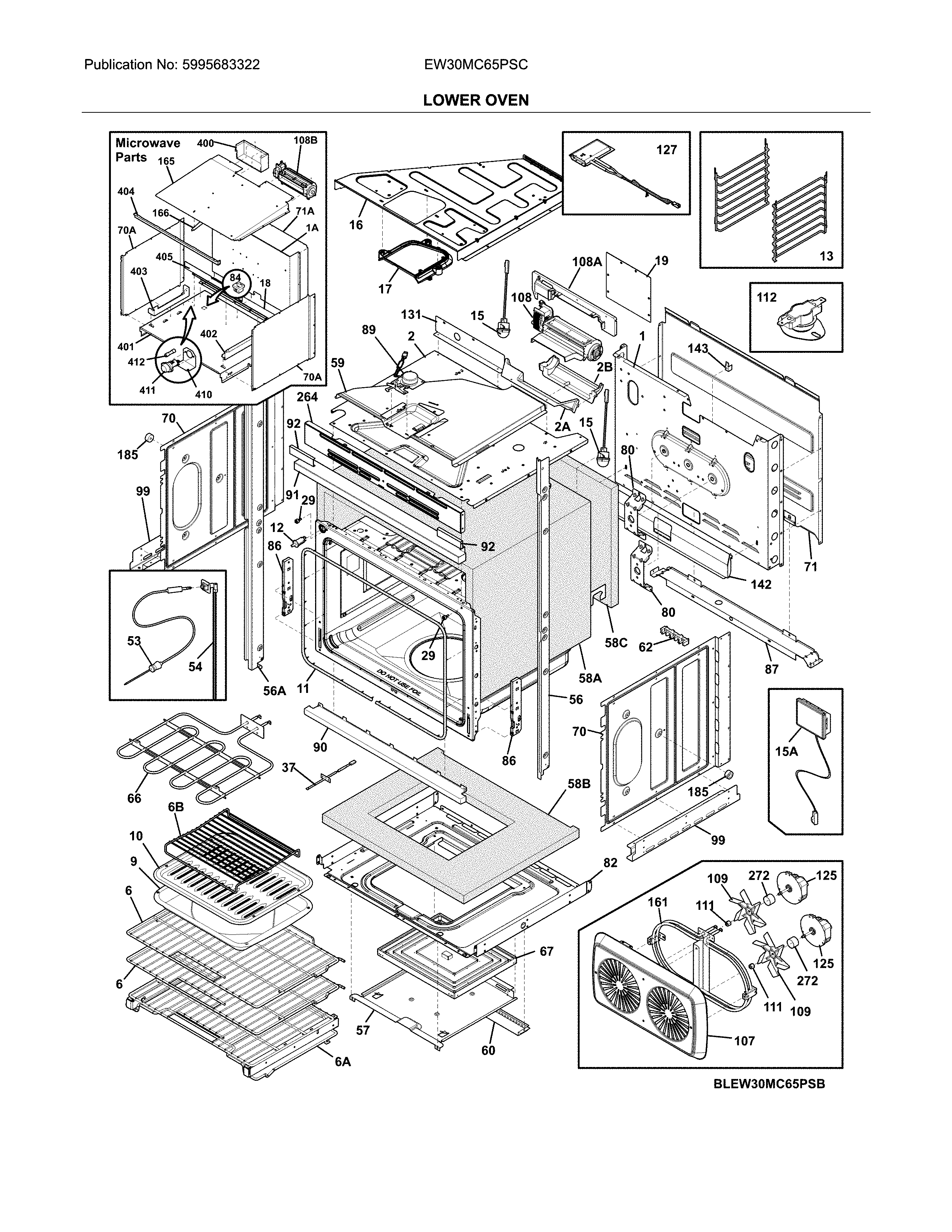 Lower oven