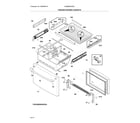 Electrolux EI28BS65KSEA freezer drawer, baskets diagram