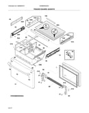 Freezer drawer, baskets
