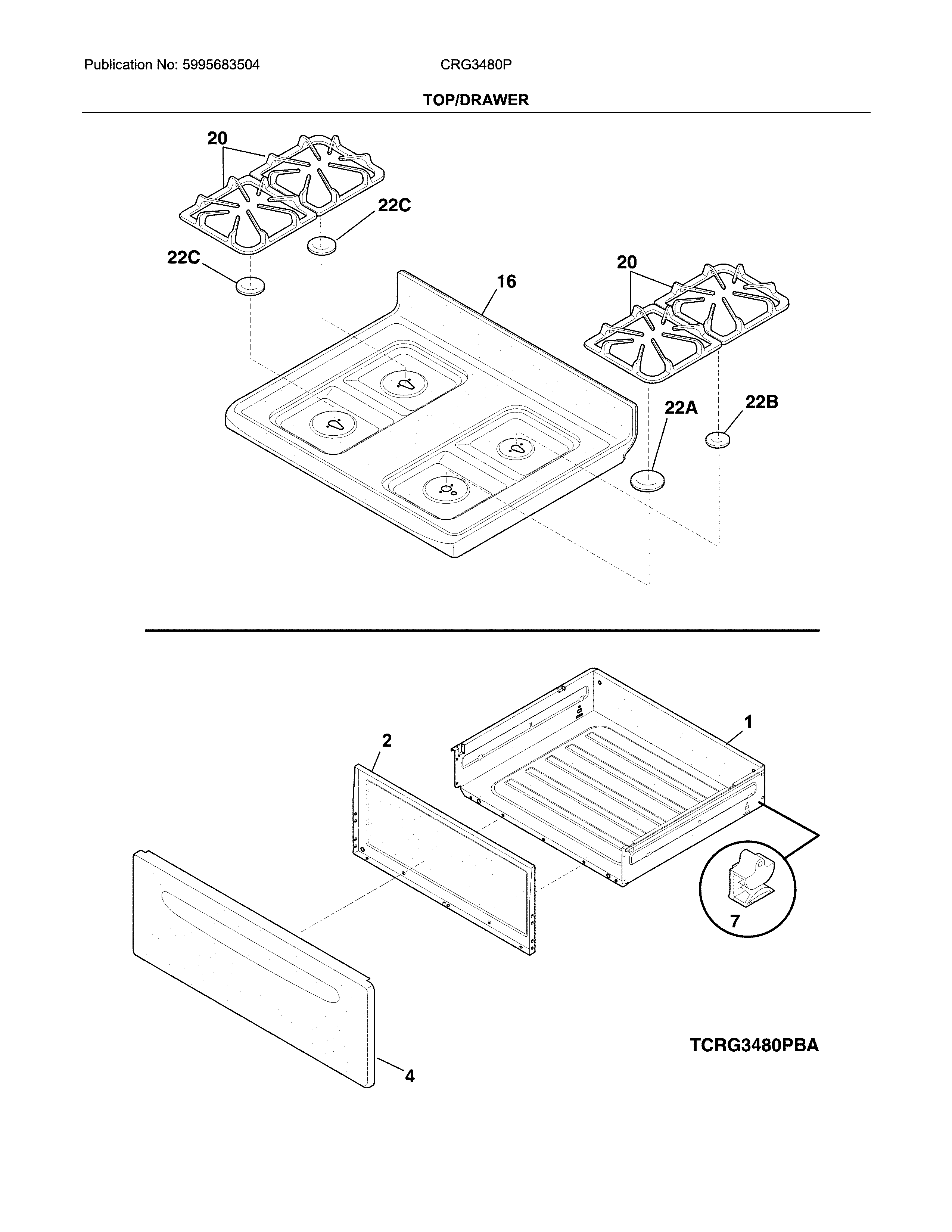 Top/drawer