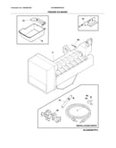 Freezer ice maker