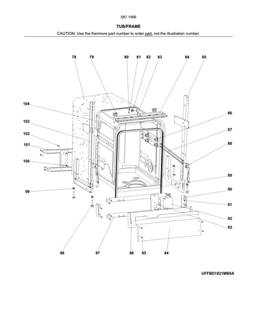 Tub/frame
