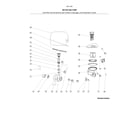 Kenmore 58712339F01B motor and pump diagram