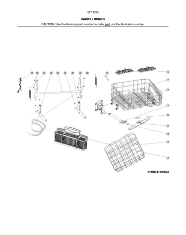 Racks/hinges