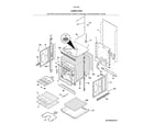 Kenmore 79040252411 lower oven diagram