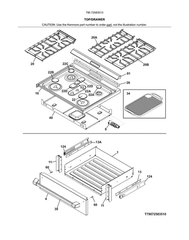 Top/drawer
