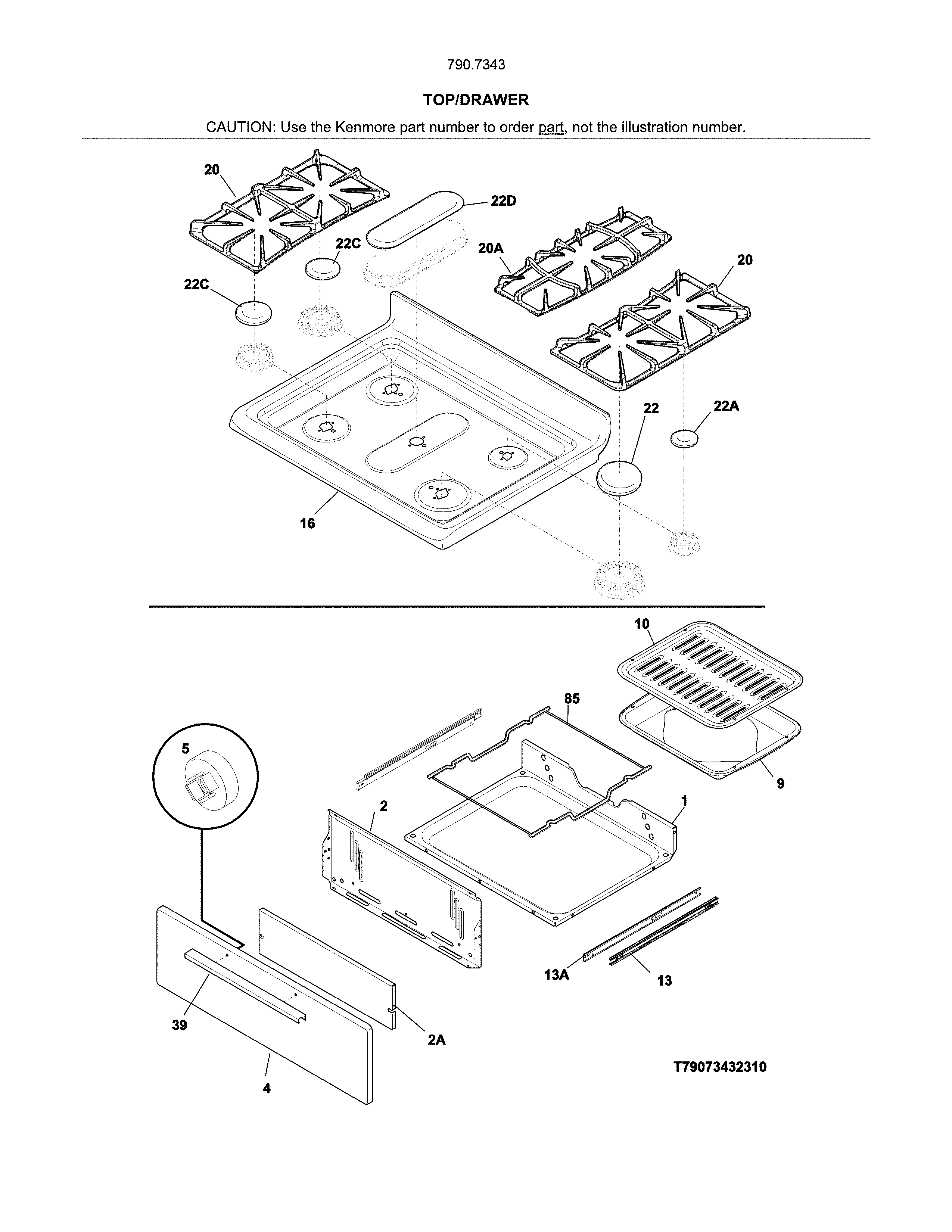 Top/drawer