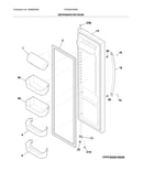 Refrigerator door